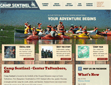 Tablet Screenshot of campsentinel.org